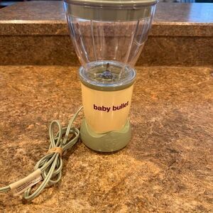 Magic Bullet Baby Bullet Blender Food Processor No Accessories